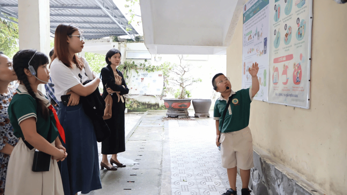 Biến mỗi học sinh thành một ‘đại sứ môi trường’ đích thực