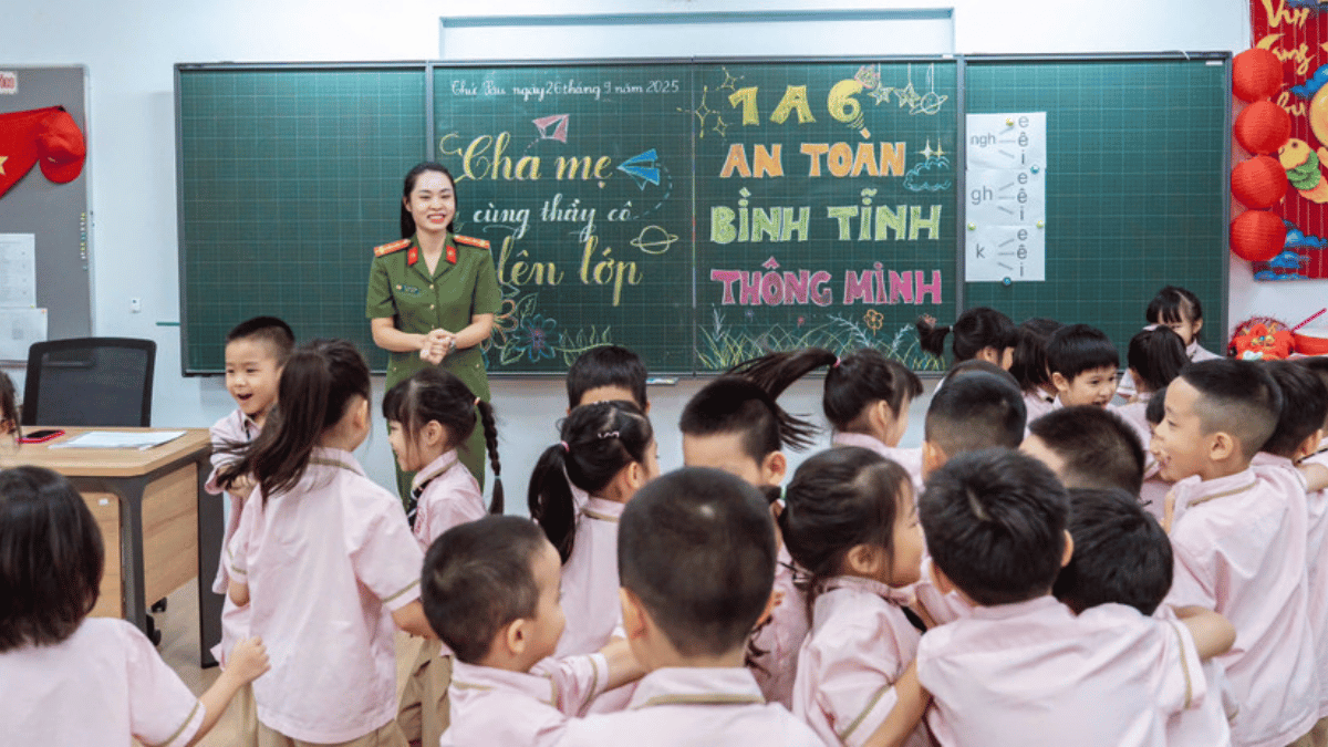 Trường học hạnh phúc: Nơi tri thức gặp yêu thương